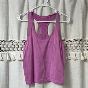 lululemon athletica Pink Racerback Tank Top